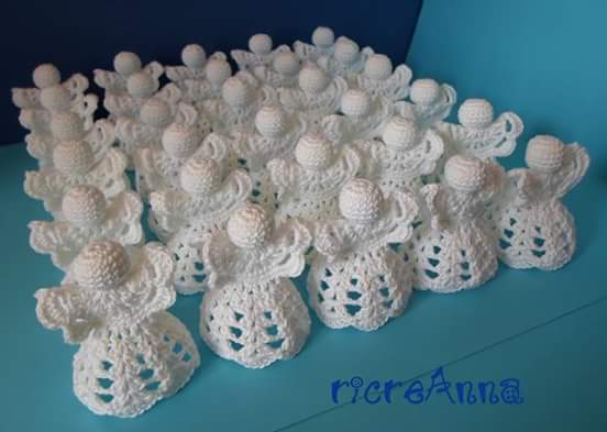 Bomboniera per Battesimo bambina - Crochet